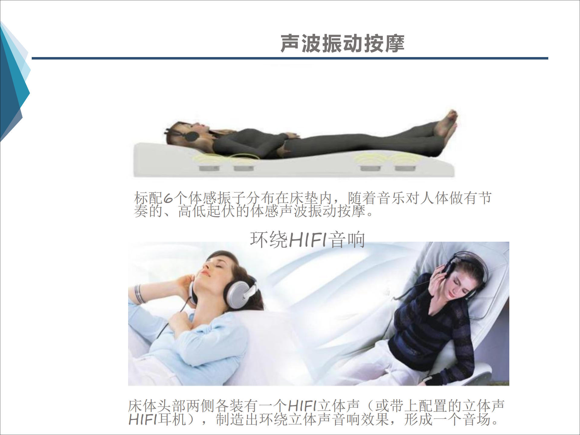 醫療版體感音波放松椅系統